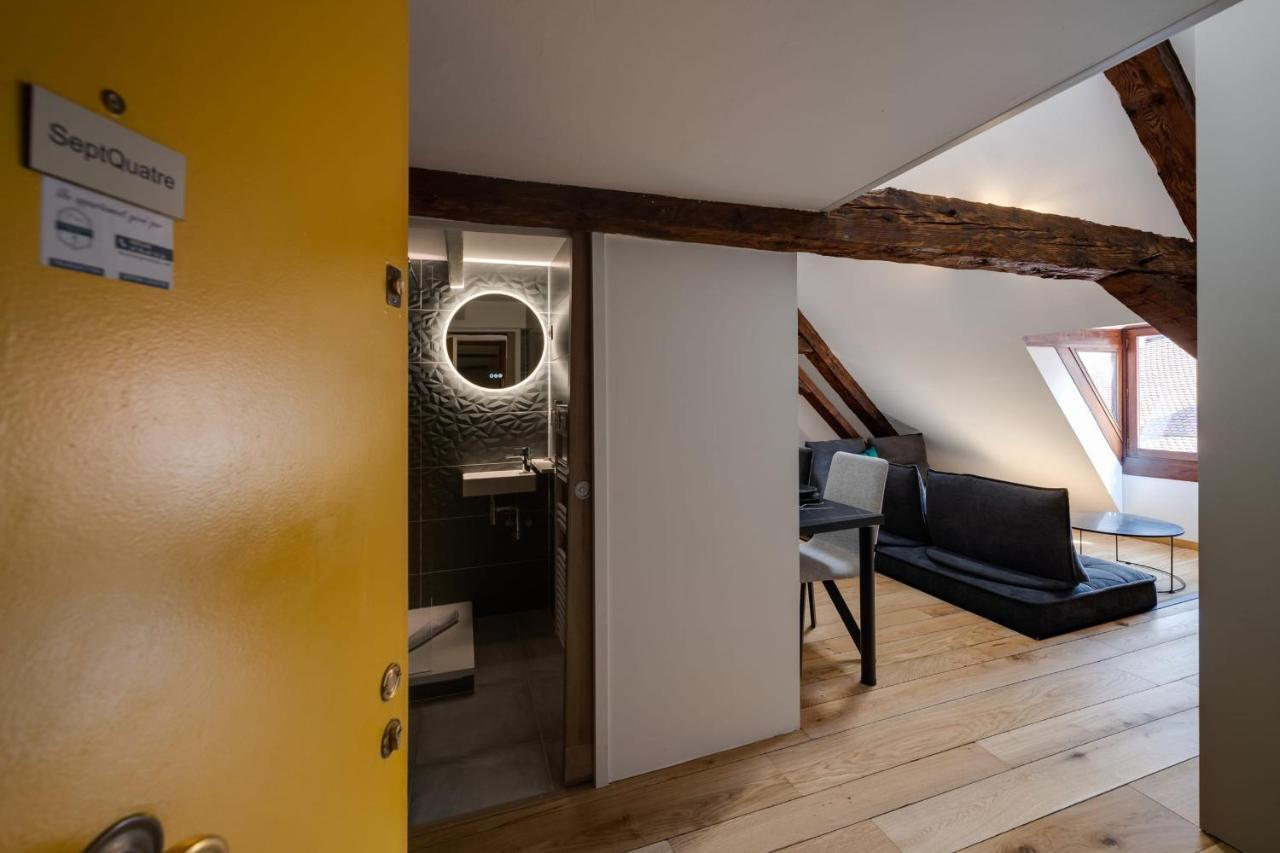 Le Septqatre - Grand Triplex Au Coeur De La Vieille Ville Annecy Bagian luar foto